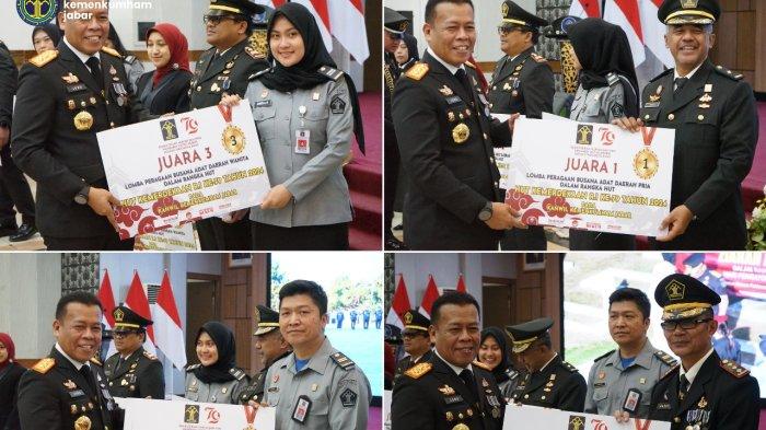 Kemenkumham Jabar memperingati Hari Pengayoman yang jatuh pada 19 Agustus 2024.