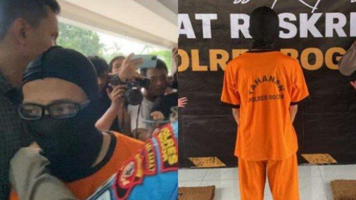 Tampang Suami Dokter Qory Istri Hilang di Bogor Kini Jadi Tersangka Terbukti KDRT, Pakai Baju Tahanan Oranye