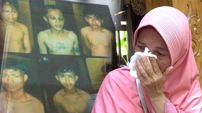 Tumainah menangis saat menceritakan tentang Hadi Saputra, anaknya, terpidana kasus Vina Cirebon.