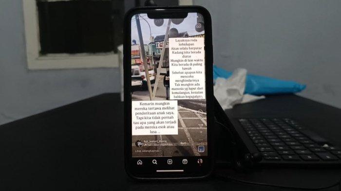 ANAK SMA TEWAS - Rekaman unggahan orang tua korban di Instagram sebelum terjadinya peristiwa nahas. Siswa SMA di Garut mengakhiri hidup diduga mendapatkan perundungan di sekolah.
