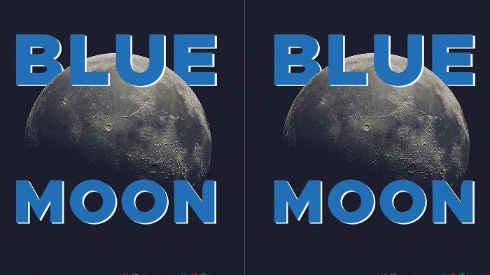 Jam dan tempat terbaik melihat Blue Moon.