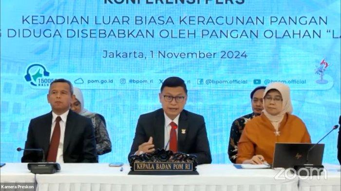 Badan Pengawas Obat dan Makanan (BPOM RI) menyetop penjualan online jajajan asal China Latiao, imbas Kejadian Luar Biasa Keracunan Pangan (KLB KP).