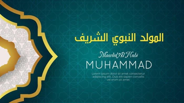 gambar ucapan selamat Maulid Nabi 2022