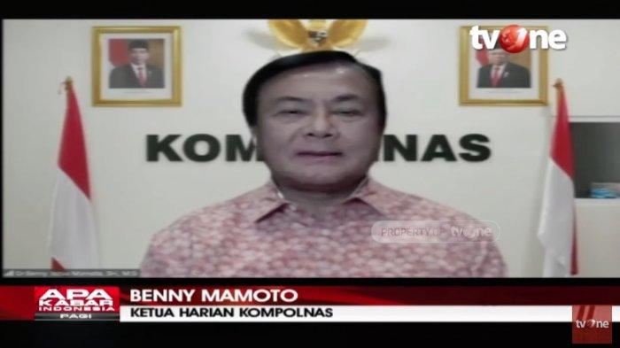 Ketua Harian Kompolnas, Benny Mamoto turut menyoroti kasus Subang