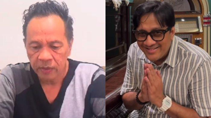 Ndhank (kiri) dan Andre Taulany.