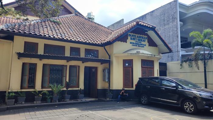 PANTI ASUHAN - Panti Asuhan Bayi Sehat di Jalan Purnawarman, Kota Bandung, Rabu (16/7/2025).
