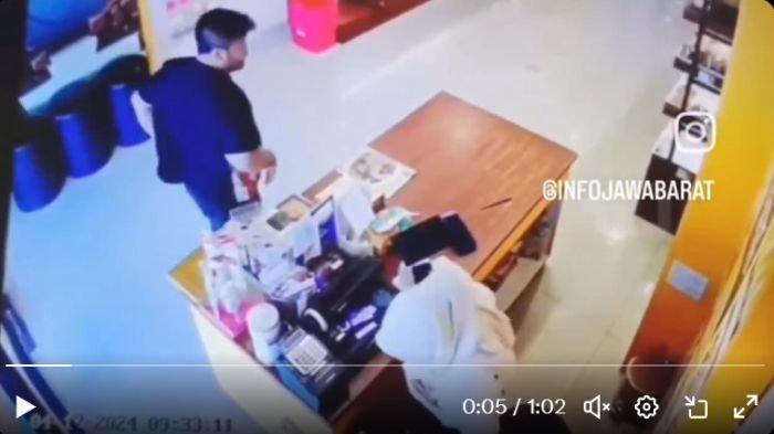 Video menayangkan aksi pelecehan yang dilakukan oleh seorang pria terhadap kasir toko kue di Depok, beredar viral.