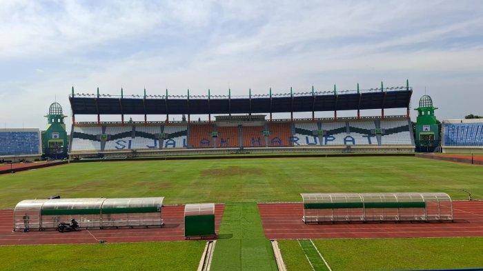 Stadion Si Jalak Harupat, Kabupaten Bandung. Foto diambil 27 Juni 2025. Tribun Jabar / Adi Ramadhan Pratama.