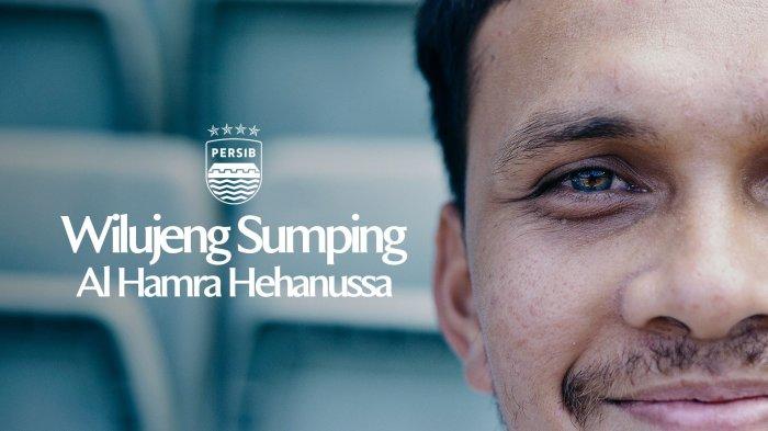 WILUJENG SUMPING - Foto sambutan untuk Hamra Hehanusa di laman Persib Bandung. Hamra kini resmi menjadi bagian dari Persib Bandung,
