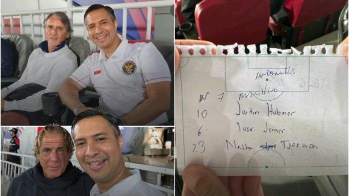 Tenaga Ahli Kemenpora, Hamdan Hamedan, bercerita mantan pelatih Manchester City, Roberto Mancini menaruh perhatian ke-4 pemain Indonesia