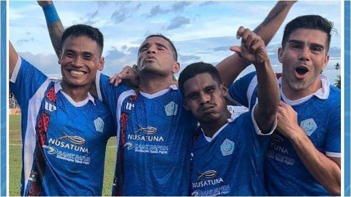 Beto Goncalves sukses mencatatkan gol di laga perdana Liga 2 2023/2024 antara PSBS Biak vs Persewar Waropen, Senin (11/9/203).
