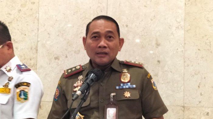 Kepala Satpol PP DKI Arifin saat ditemui di Balai Kota, Gambir, Jakarta Pusat, Selasa (20/12/2022).