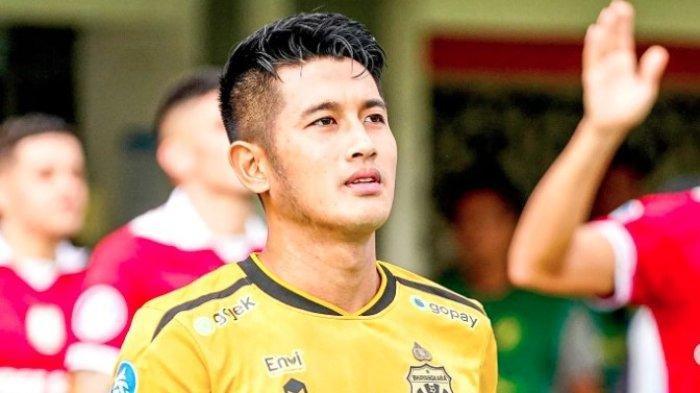 Bek Persib Bandung, I Putu Gede Juni Antara siap mengerahkan seluruh kemampuan terbaik saat melawan Bali United pada laga pekan keenam Liga 1 2023/2024.