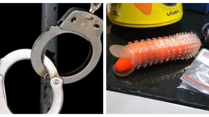 Polisi menyita borgol dan dildo pada kasus pesta seks orgy di hotel kawasan Semanggi.