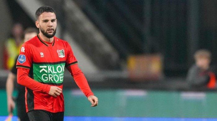 Calon pemain naturalisasi Indonesia, Calvin Verdonk yang kini bermain di klub Belanda NEC Nijmegen.