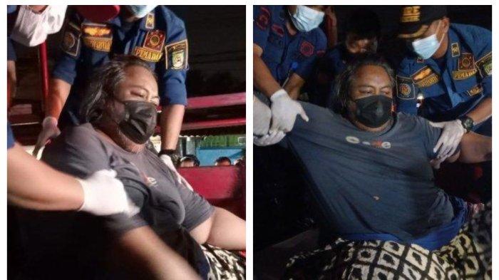 Cipto Raharjo, pria obesitas dengan berat lebih dari 200 kilogram dievakuasi dari rumahnya di Jalan Sultan Ageng Tirtayasa, Kelurahan Kunciran Indah, Kecamatan Pinang, Kota Tangerang menuju RSUD Kota Tangerang.