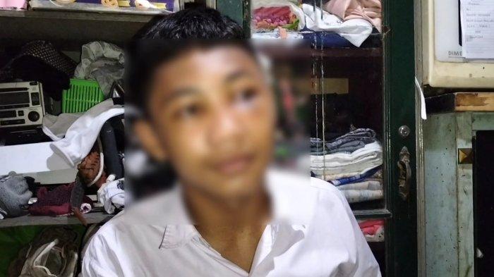 DRS (15), bocah SMP korban pengeroyokan di Sunter Muara.