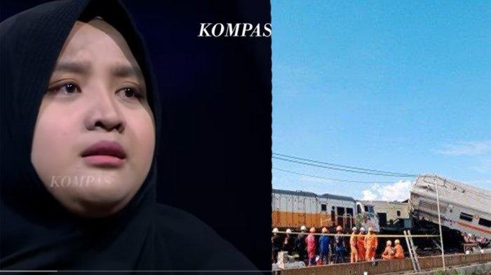 Santika Fuja Sari bak tersambar petir mendapatkan kabar suaminya yang merupakan masinis Kereta Api Commuterline Bandung Raya (KA Baraya), Julian Dwi Setiyono tewas tabrakan.