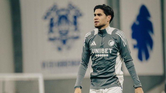 Pemain Timnas Indonesia, Kevin Diks sebelum memperkuat FC Copenhagen di Kompetisi Liga Konferensi Eropa 2024/2025.