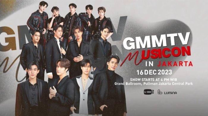 Lumina Entertainment mempersembahkan konser bertabur musisi Thailand lewat GMMTV Musicon In Jakarta pada akhir tahun 2023, GMMTV Musicon In Jakarta