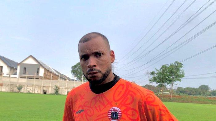 Pemain Persija Jakarta Gustavo Almeida