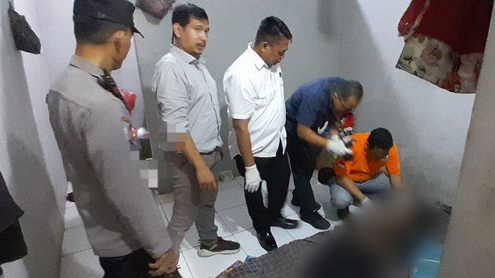 Jasad wanita muda ditemukan di kontrakan Kampung Kamurang, Cikarang Barat, Kabupaten Bekasi.