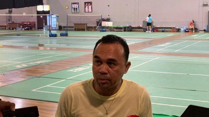Kabid Binpres PBSI, Rionny Mainaky, saat ditemui di Pelatnas PBSI, Cipayung, Jakarta Timur, Rabu (6/12/2023).