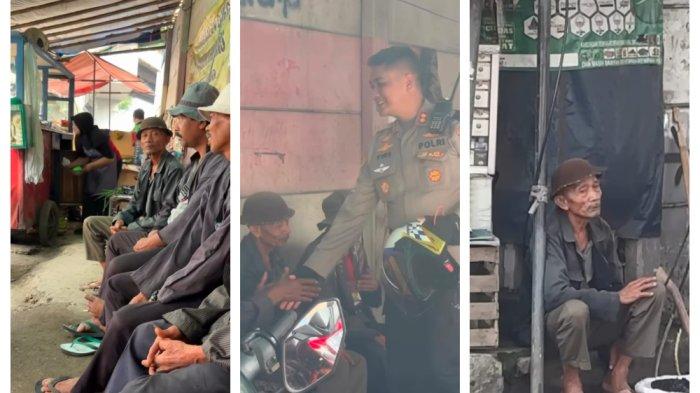 Momen Kakek Usman (70) penjual jasa gali bertemu Kapolres Cimahi, AKBP Tri Suhartanto viral. Mimpi Usman akhirnya tewujud.
