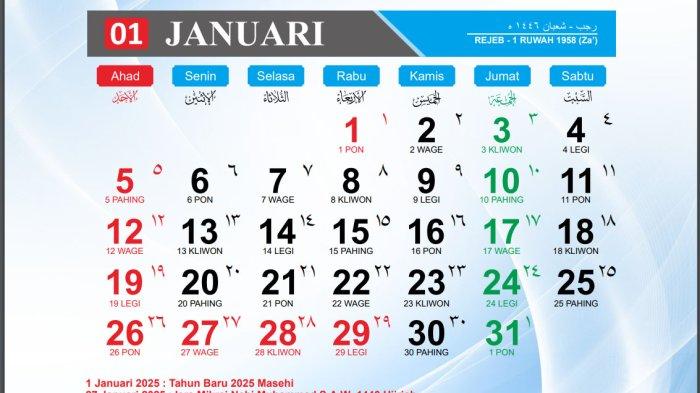Kalender 2025