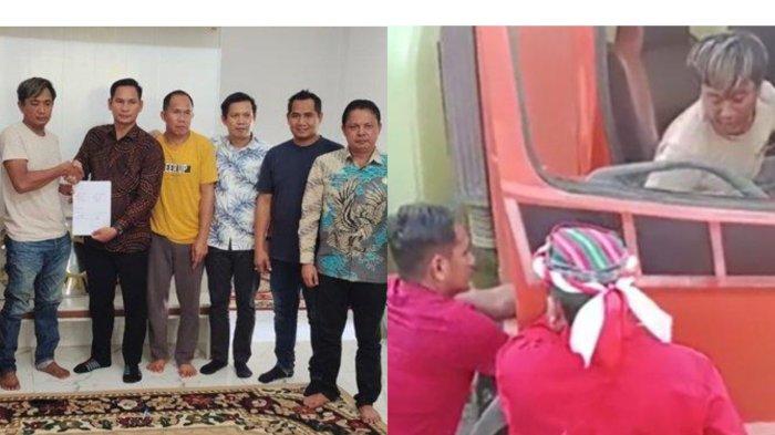 Terungkap Ajudan Bupati Kutai Barat yang menganiaya sopir truk teridentifikasi anggota TNI AD.