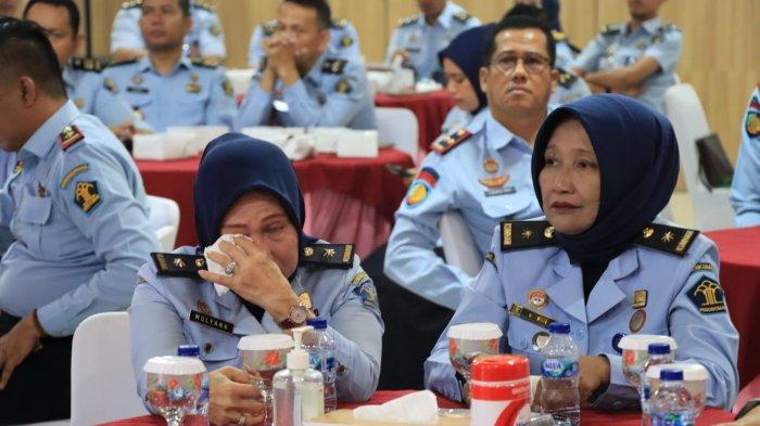 Kanwil Kemenkumham Sumsel secara resmi melepas salah satu Pimpinan Tinggi Pratamanya dan dua orang Pejabat Fungsional Tertentu Madya yang mulai menapaki masa Purna Bhakti.