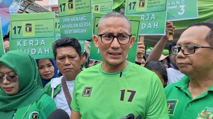 Ketua Badan Pemenangan Pemilu (Bappilu) Partai Persatuan Pembangunan (PPP) Sandiaga Uno mengungkapkan tiga poin penting yang bakal disampaikan capres nomor urut 3, Ganjar Pranowo dalam Debat Pilpres 2024, Minggu (4/2/2024) malam ini.