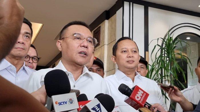 Ketua Harian DPP Partai Gerindra, Sufmi Dasco Ahmad berbicara mengenai nama yang akan diusung pihaknya di Pilkada Jakarta 2024.
