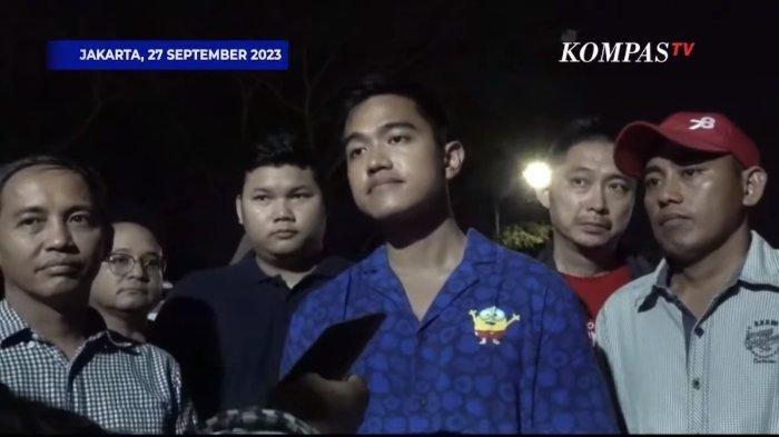 Ketua Umum PSI, Kaesang Pangarep blusukan ke Waduk Pluit, Penjaringan, Jakarta Utara pada Rabu (27/9/2023).