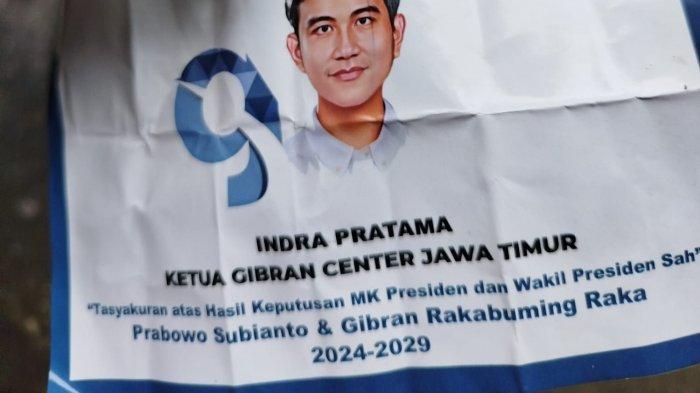 Pemilik rumah tempat Brigadir RAT ditemukan tewas, Indra Pratama adalah Ketua Gibran Center Jawa Timur.