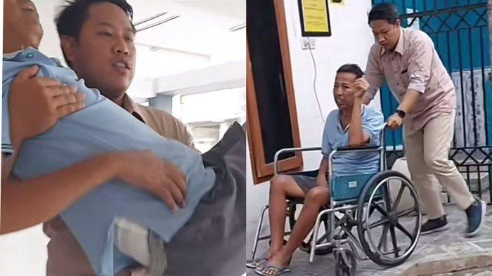 Kisah seorang bapak bernama Pak Totok viral di media sosial setelah diserahkan dua anak kandungnya ke sebuah panti jompo di Malang, Jawa Timur.