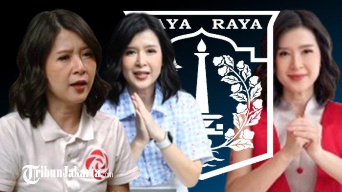 Kolase foto Wakil Ketua Dewan Pembina PSI Grace Natalie yang dsinggung maju Pilkada Jakarta.
