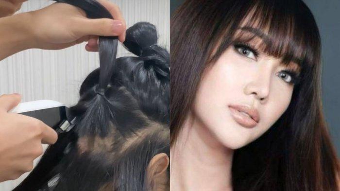 Lucinta Luna bikin warganet kaget karena diduga mencukur rambutnya hingga hampir habis.