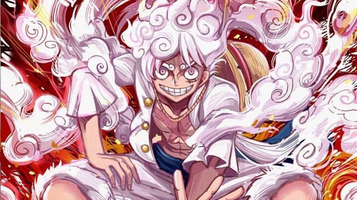 Luffy mode gear 5 dalam One Piece episode 1071