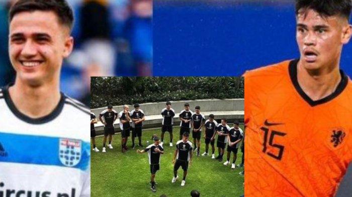 Mees Hilgers dan Eliano Reijnders terpantau mengikuti latihan bersama Timnas Indonesia.