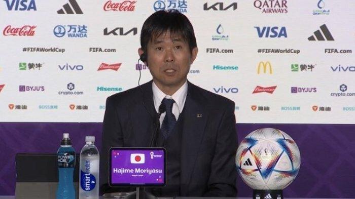 Pelatih Timnas Jepang Hajime Moriyasu
