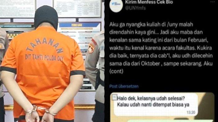 Pelecehan yang diduga terjadi di Universitas Negeri Yogyakarta (UNY) ternyata cuma hoaks. Cerita termasuk chat-chat yang viral di media sosial rupanya hanya rekayasa seorang mahasiswa berisial RAN (19).