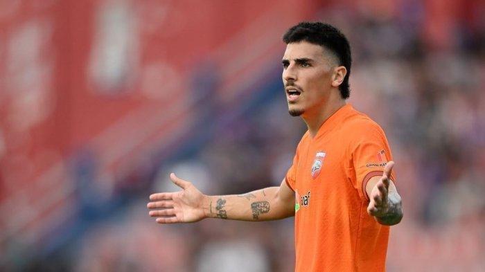 Pemain Borneo FC, Silverio Junio tampil di Liga 1.