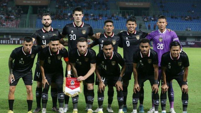 Pemain Timnas Indonesia saat pertandingan FIFA Matchday melawan Burundi di Stadion Patriot Candrabhaga, Bekasi, Selasa (28/3/2023), berakhir dengan skor 2-2.