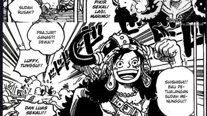 Potongan manga One Piece 1128.