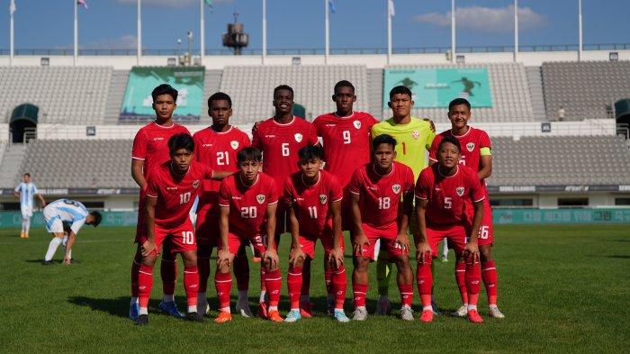 Potret skuad Timnas Indonesia U-20 di turnamen Seoul Earth On Us 2024.