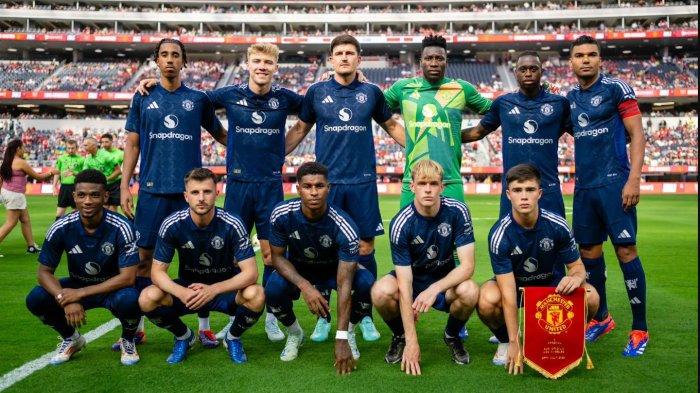 Potret skuad Manchester United di pramusim.