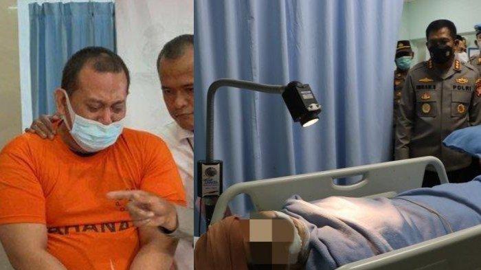 Sebelum membunuh anaknya KCP (11) dan menganiaya istrinya NI (31) sampai kritis, Rizky Noviyandi Achmad (31) ternyata mengkonsumsi sabu bersama temannya. Rizky Noviyandi Achmad kini cuma bisa nangis lalu mengaku khilaf.