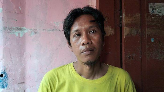 Saripudin (40), saksi mata kebakaran maut di Cipinang, menceritakan detik-detik terjadinya kebakaran.