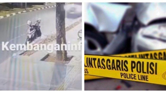 Sebuah mobil Toyota Fortuner menabrak kencang seorang remaja perempuan hingga terpental jauh di Kembangan, Jakarta Barat pada Senin (23/10/2023).